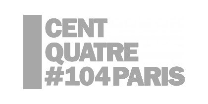 logo du cent quatre paris